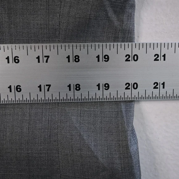 Lanvin 42R Gray Glenn Check 100% Wool 15 Faubourg Italy Blazer Jacket Sport Coat